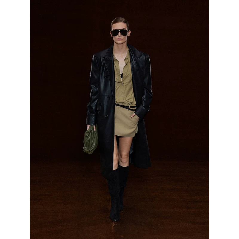 Wcoumq | Random Series-Fake Two-Piece Shirt Dress