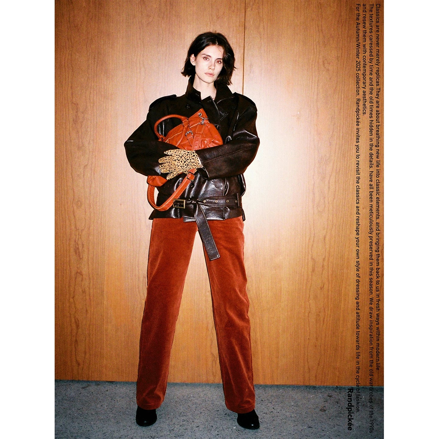 Wcoumq | Retro Casual Medium Low-Waisted Slim Fit Corduroy Straight Pants – Stylish Women’s Versatile Pants