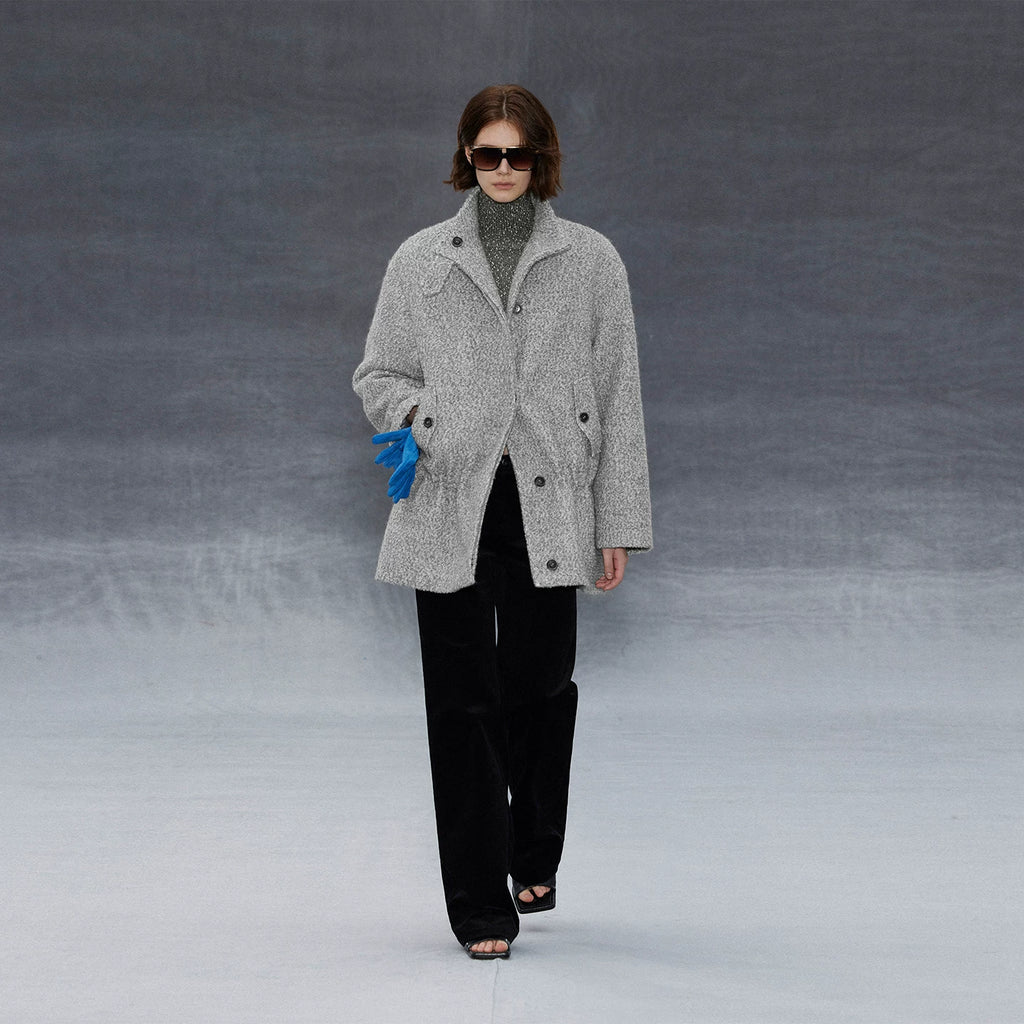 Wcoumq | Retro Casual Medium Low-Waisted Slim Fit Corduroy Straight Pants – Stylish Women’s Versatile Pants