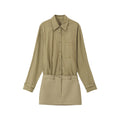 Wcoumq | Random Series-Fake Two-Piece Shirt Dress