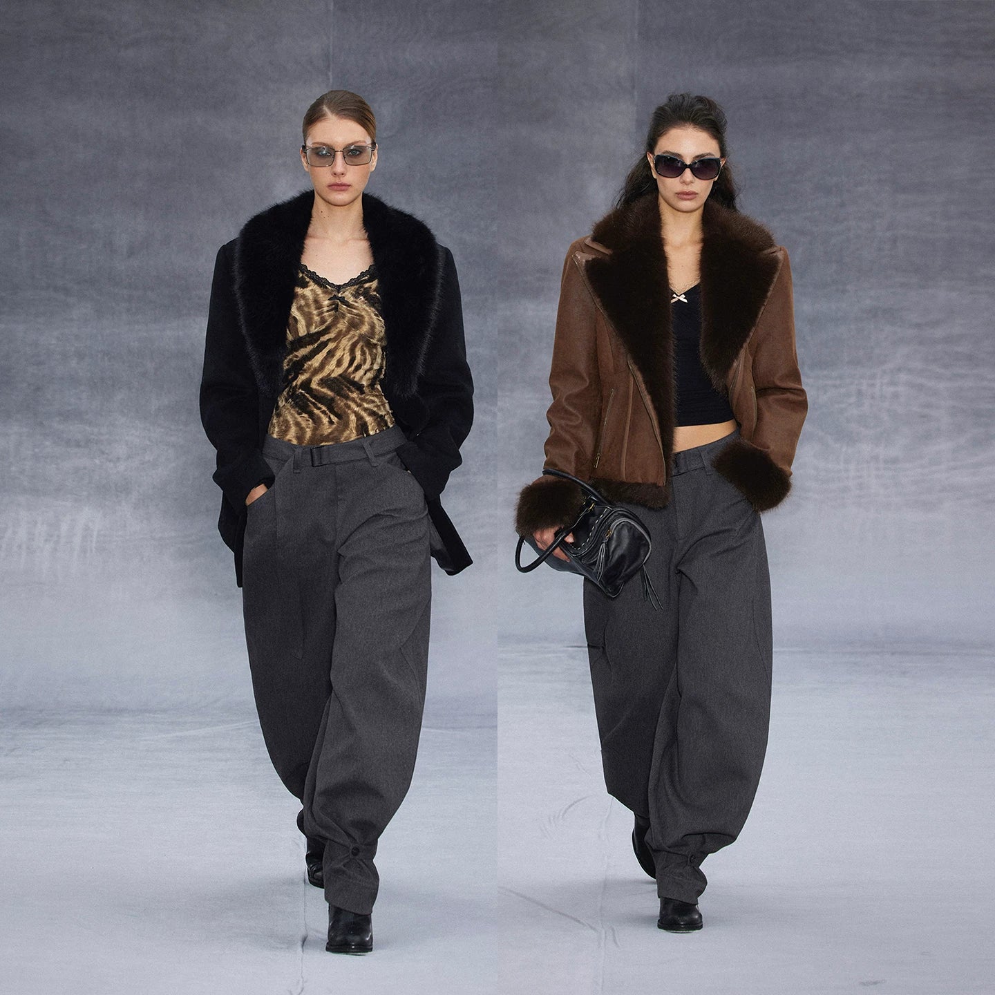 Wcoumq | Low-Waisted Drawstring Scimitar Trousers – Stylish Casual Pants for Women