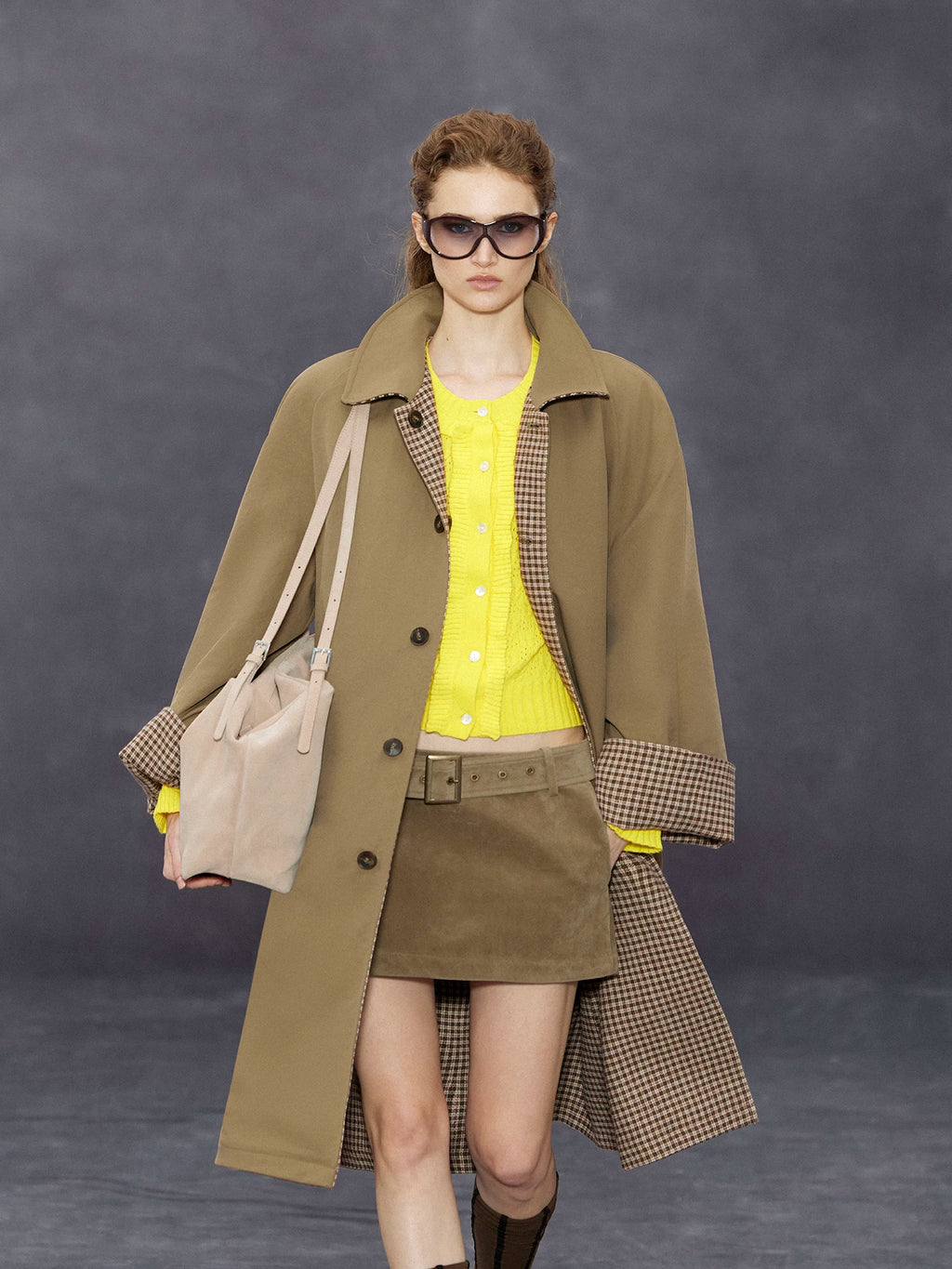 Wcoumq | Suede Low-Waist Horizontal Skirt – Stylish Women’s Comfortable and Chic Skirt for Fall